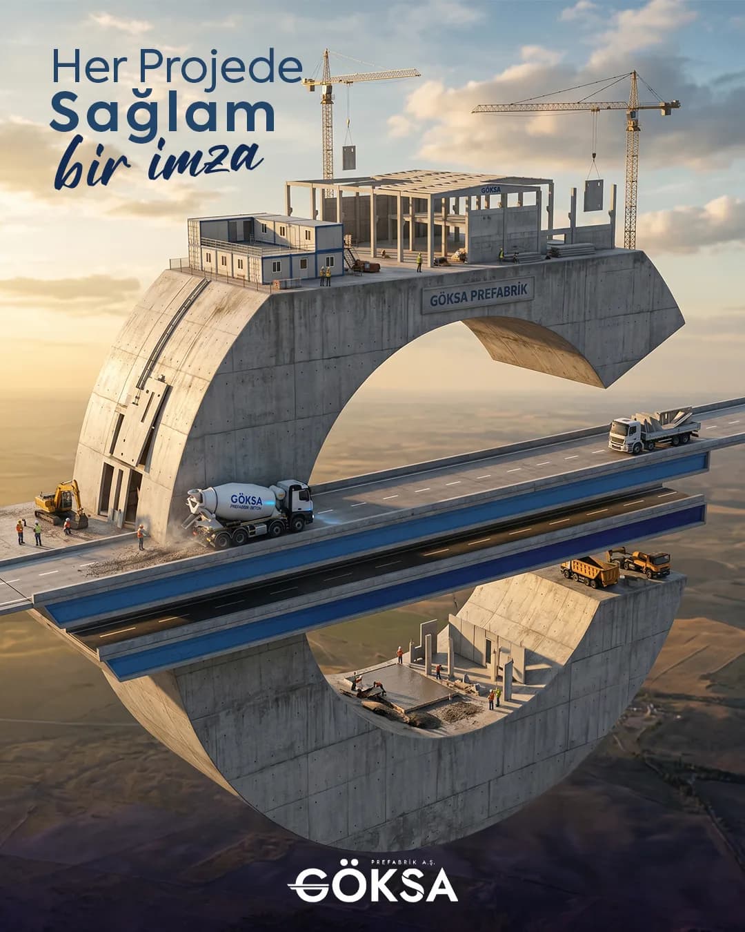 Her projede sağlam bir imza